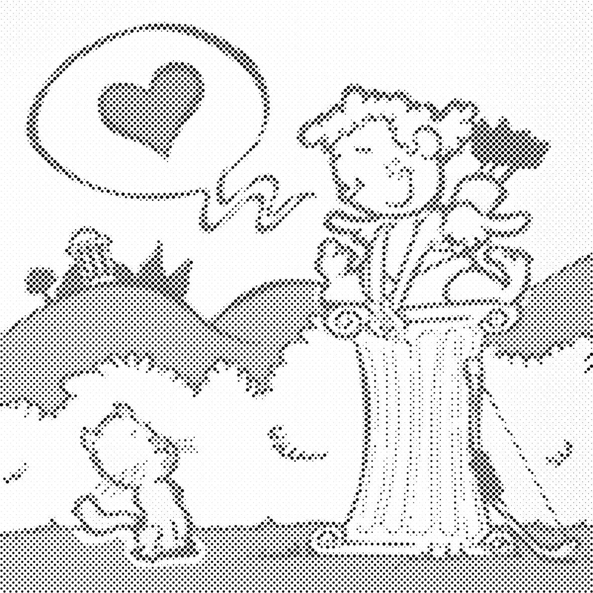 Amor und Kätzchen - Dottingo