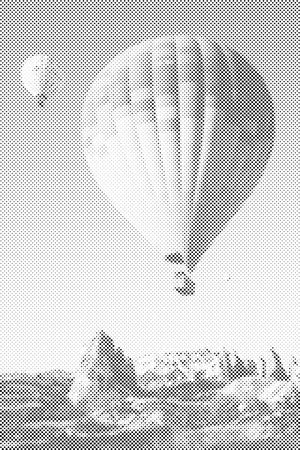 Heißluftballons in den Bergen - Dottingo