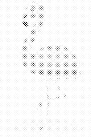 Kleiner Flamingo - Dottingo