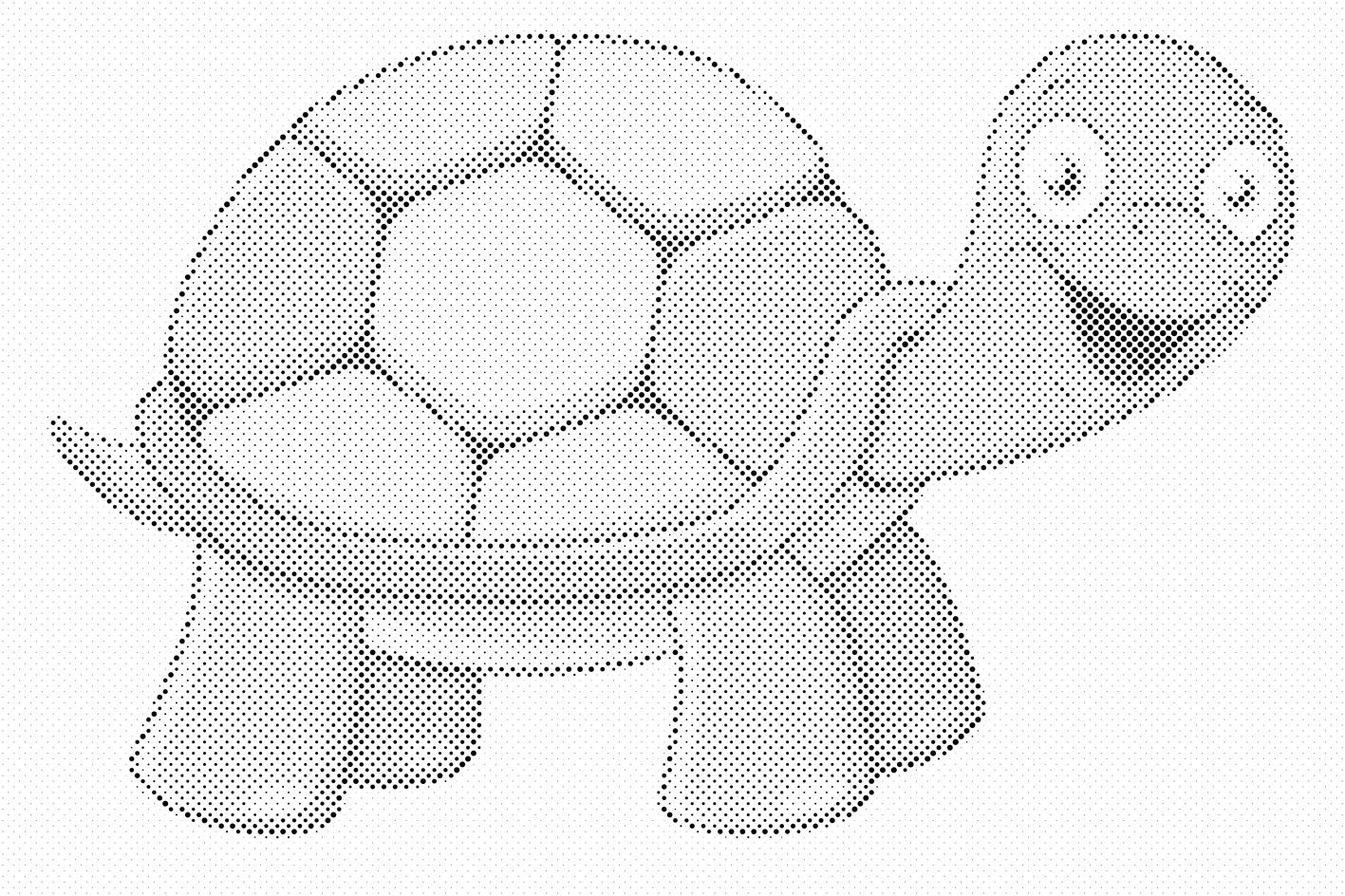 Glückliche Schildkröte - Dottingo