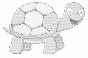 Glückliche Schildkröte - Dottingo