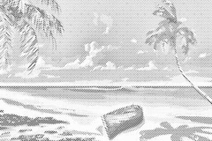 Boot am Strand - Dottingo
