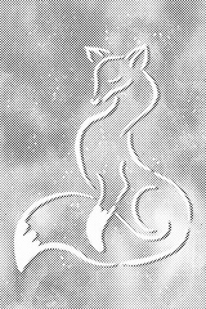 Fuchs mit kosmischem Hintergrund - Dottingo