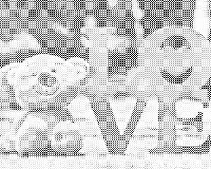 Teddybär mit Inschrift - Dottingo