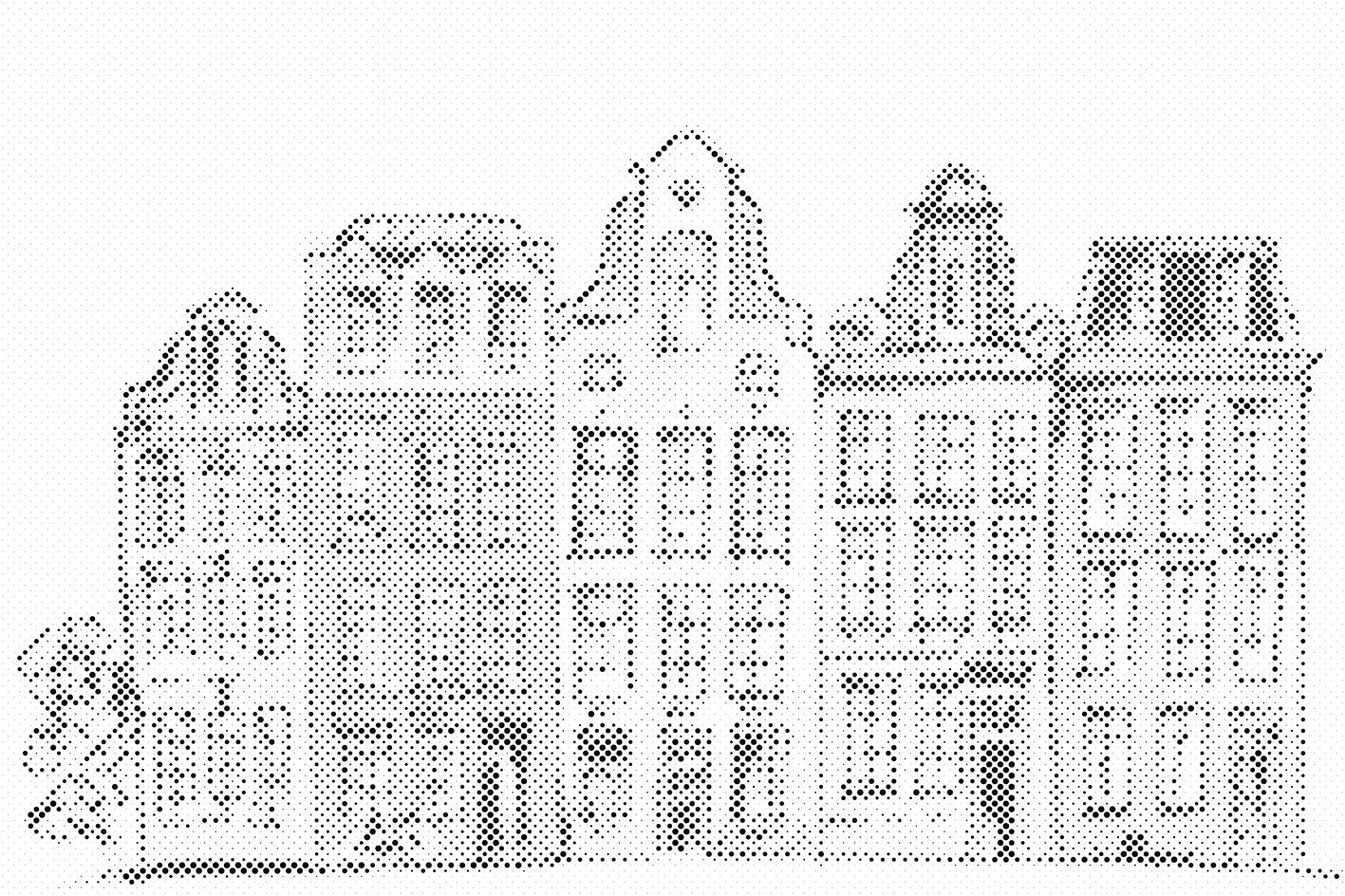 Häuser in Amsterdam 2 - Dottingo