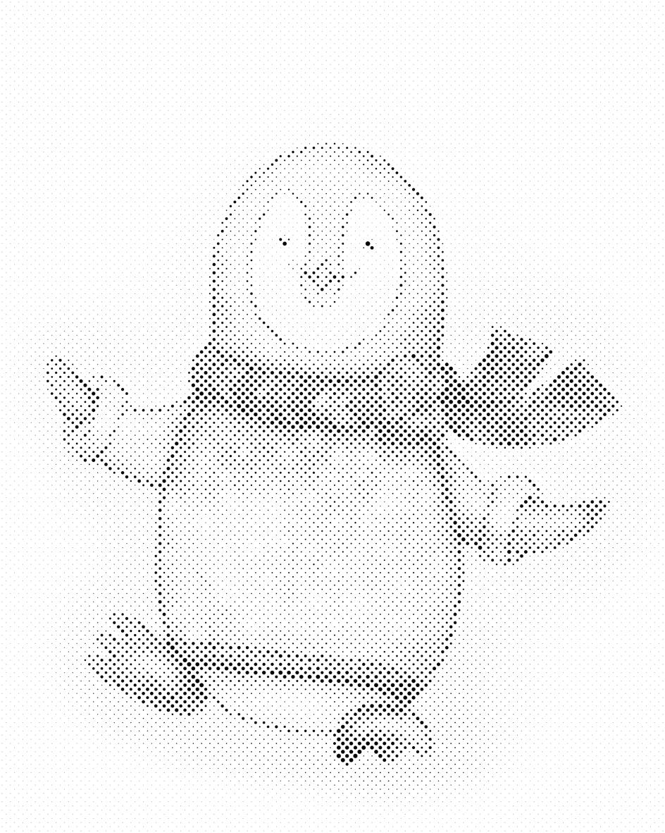 Glücklicher Pinguin - Dottingo