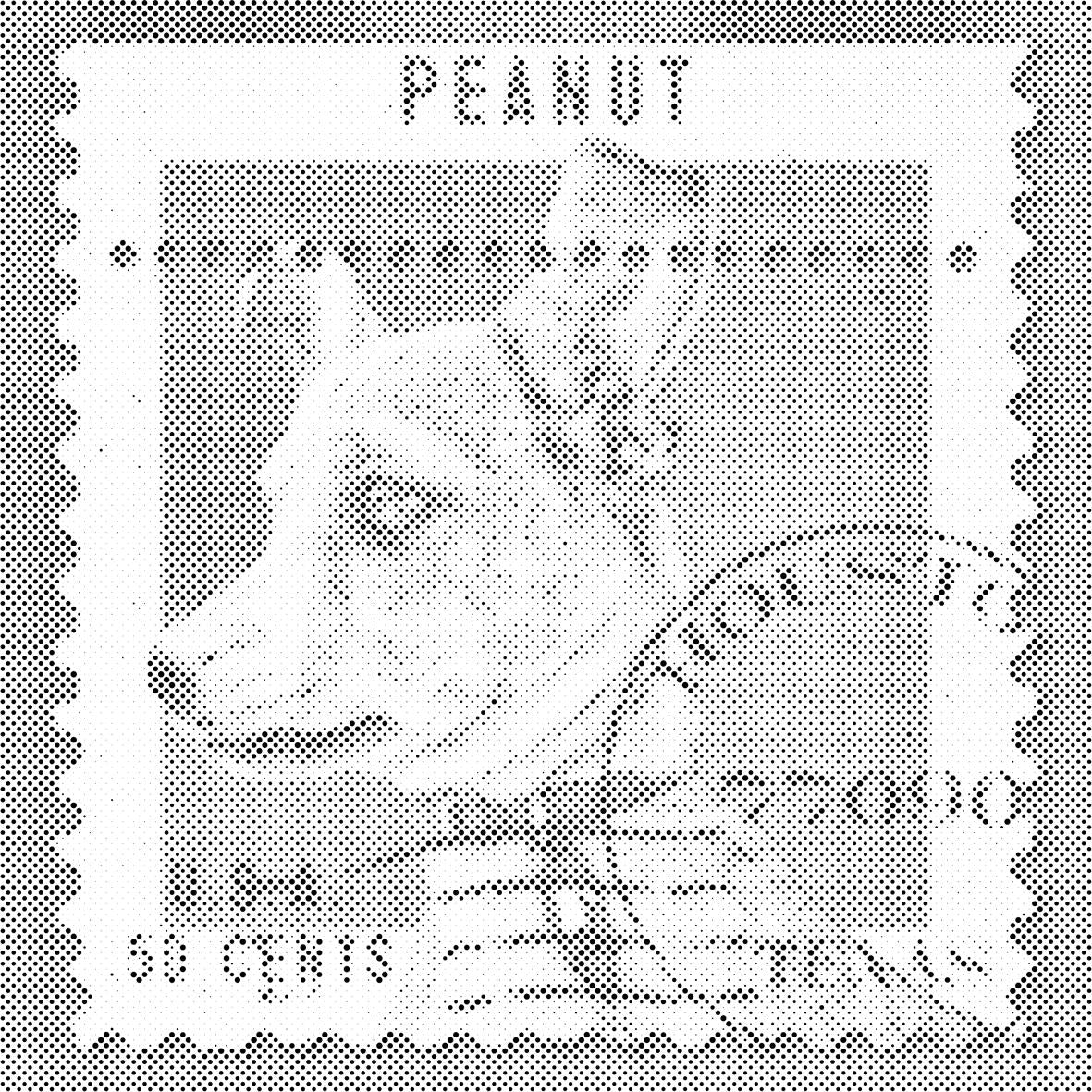 Hunde Briefmarke - Dottingo