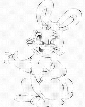 Freundlicher Hase - Dottingo