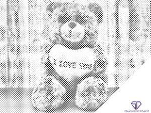 I love you Teddybär - Dottingo