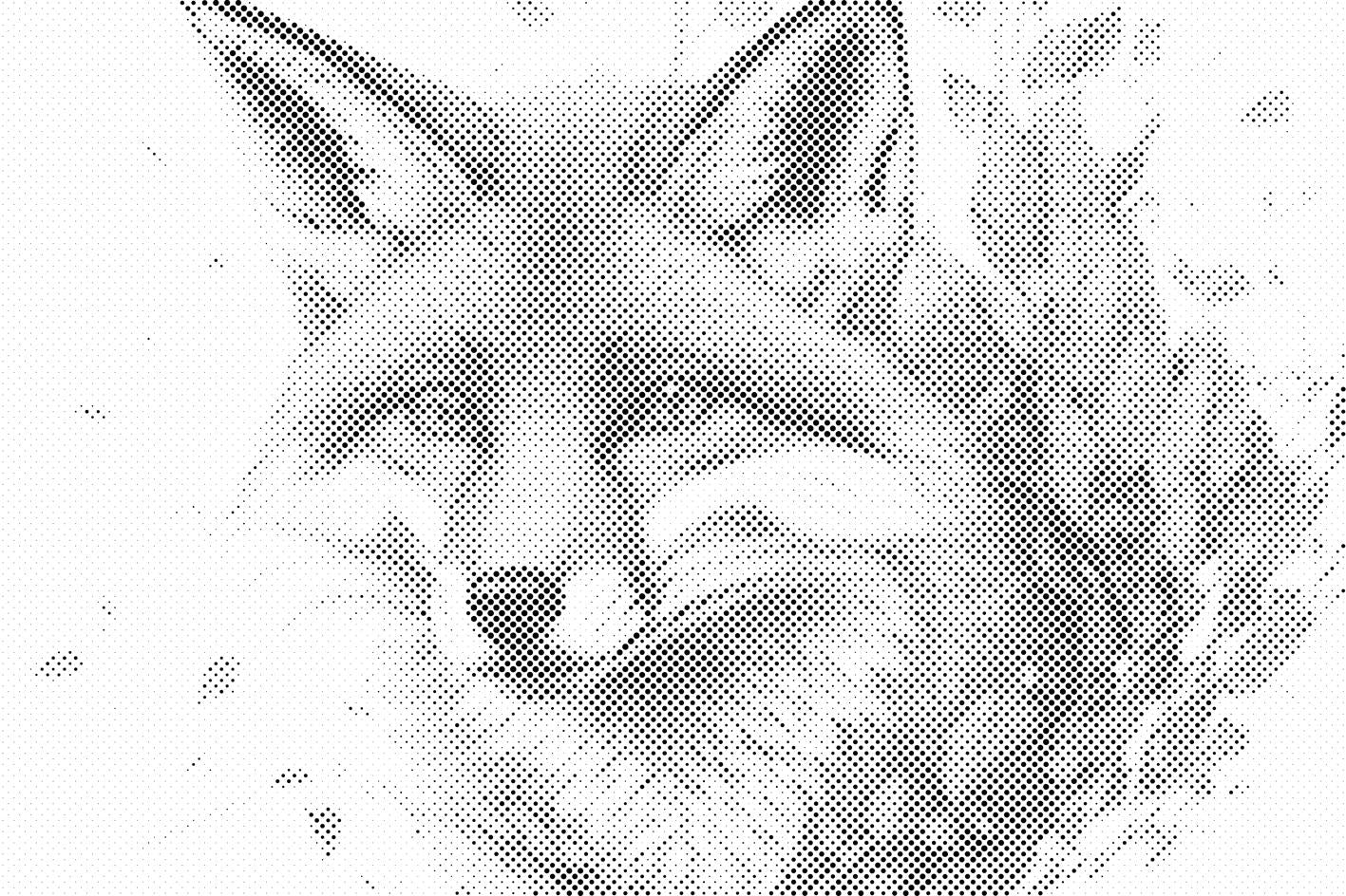 Fuchs in den Blättern - Dottingo