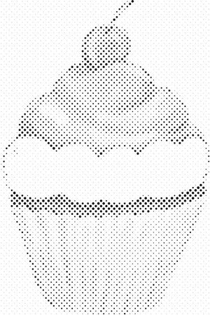 Muffin mit Kirsche - Dottingo
