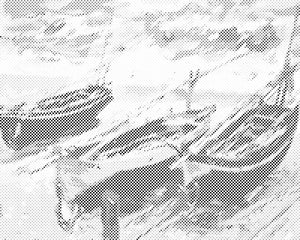 Claude Monet - 3 Fischerboote - Dottingo