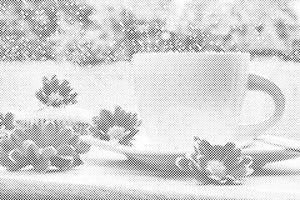 Winternachmittag mit einer Tasse Tee - Dottingo