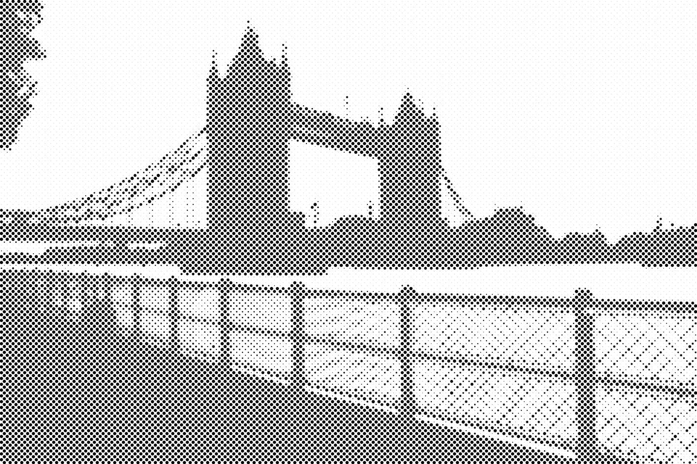London Bridge bei Sonnenuntergang - Dottingo