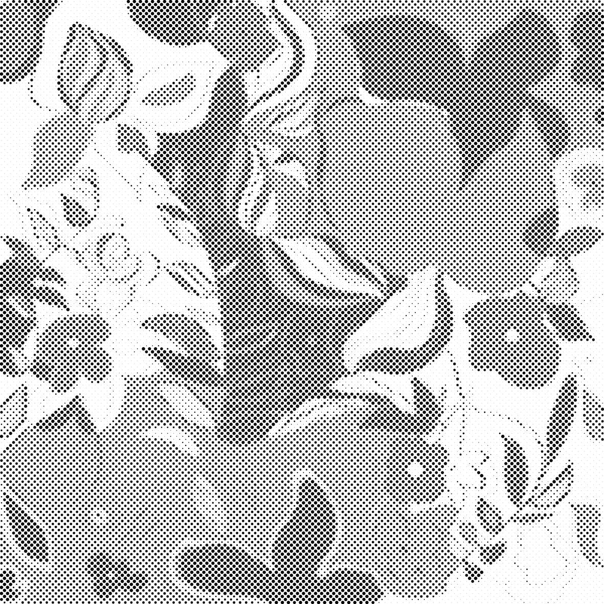 Abstrakte Blumen 1 - Dottingo