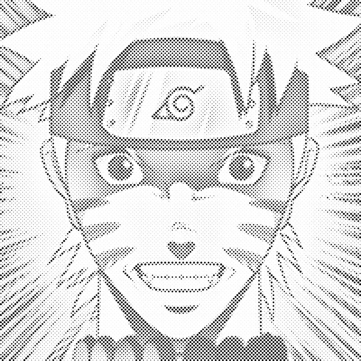 Kakashi mit Kurama - Dottingo