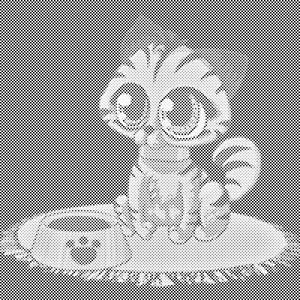 Kätzchen mit großen Augen - Dottingo